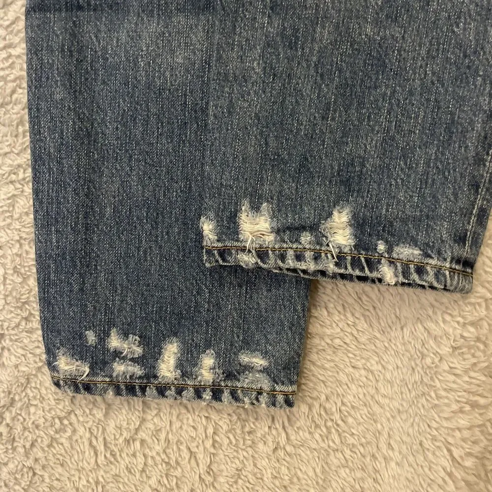 AG Adriano‎ Goldschmied Jeans Womens 26R The Beau Slouchy Skinny Dark Wash Blue